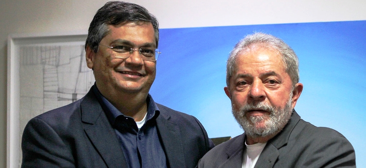 Flávio Dino mantém relação com Lula, mas o PCdoB já não vê o ex-presidente como opção única da esquerda